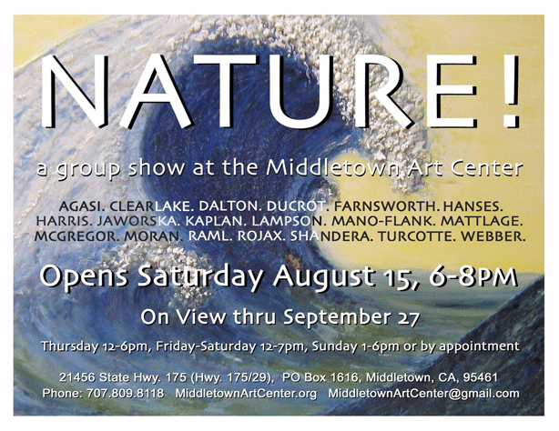 Middletown Art Center's Nature Show in Summer 2015